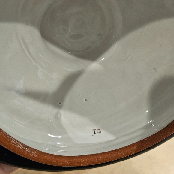 RARE MACKENZIE CHILDS ARGYLE PLAID AURORA CERAMIC GROOVY CANISTER JAR DISH - Picture 10 of 16